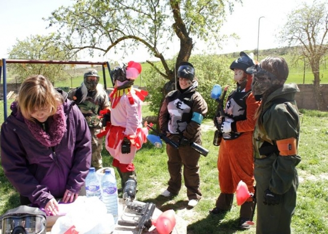  Preparing the game paintball